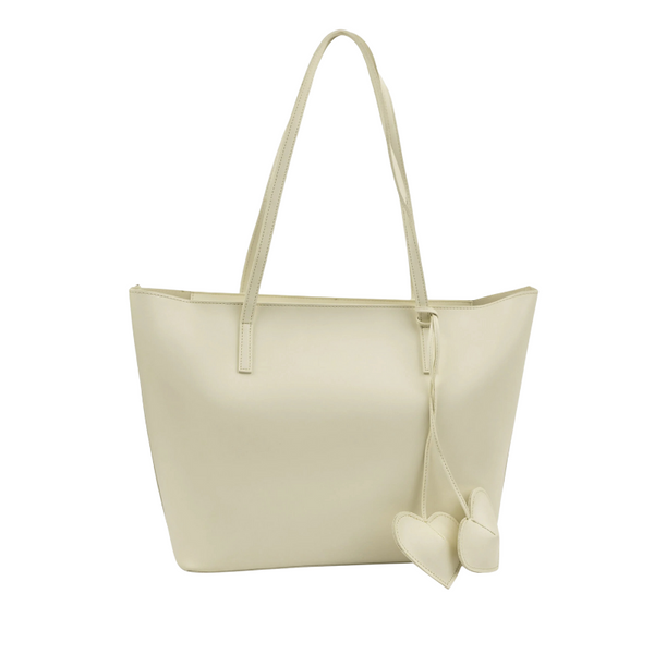 Off White Tote Bag