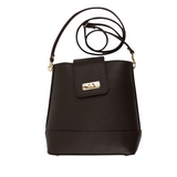 Brown Top Handle Bag