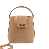 Beige Top Handle Bag